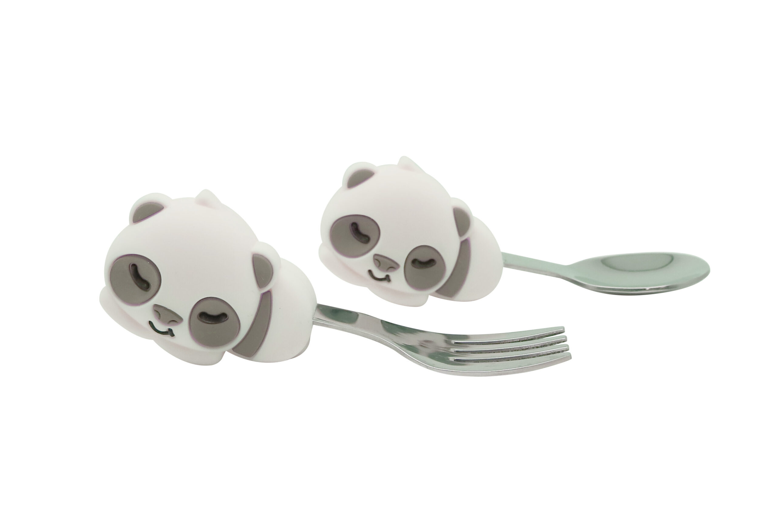 Pebble Marcus & Marcus Panda väikeste käte lusikas ja kahvel - Pilt 1