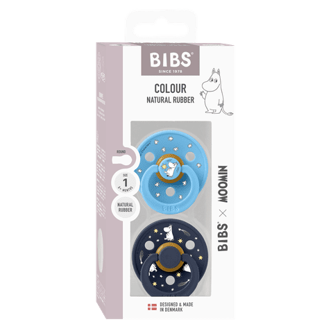 BIBS x MOOMIN Colour kirsikujulised lutid: Good Night Breeze Mix - Pilt 3