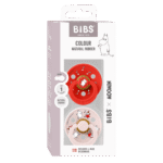 BIBS x MOOMIN Colour kirsikujulised lutid: Dancing Candy Apple Mix - Pilt 5